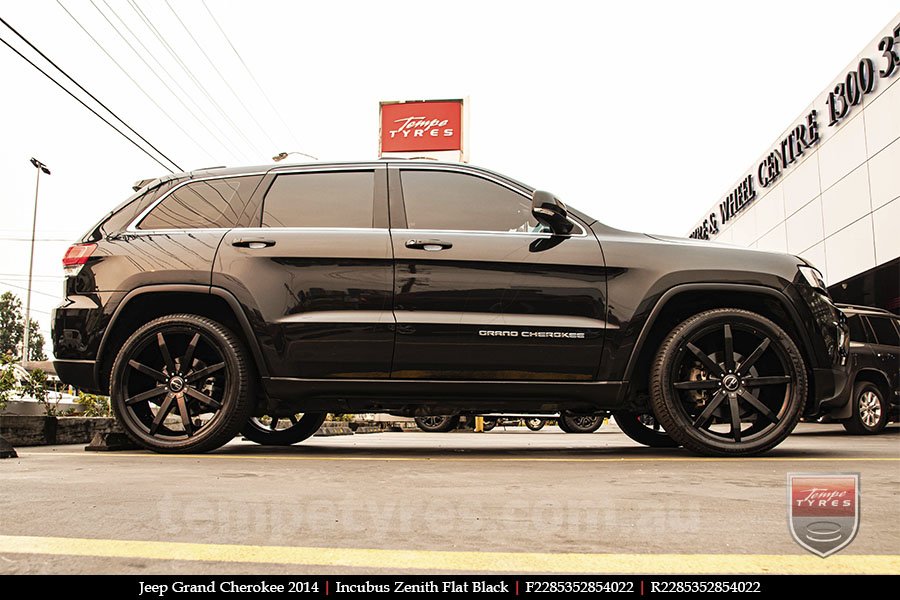 22x8.5 Incubus Zenith - FB on JEEP GRAND CHEROKEE