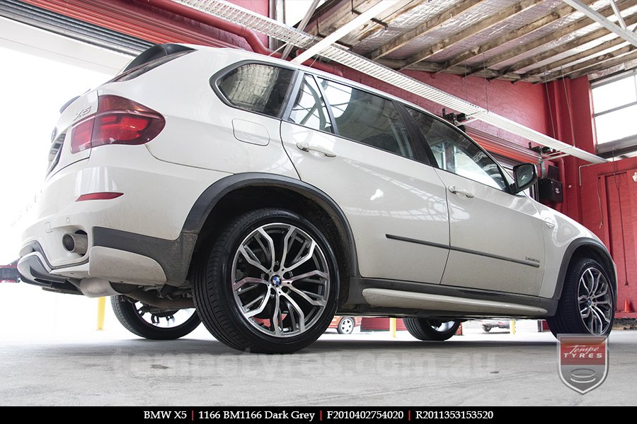 20x10 20x11 1166 BM1166 Dark Grey on BMW X5