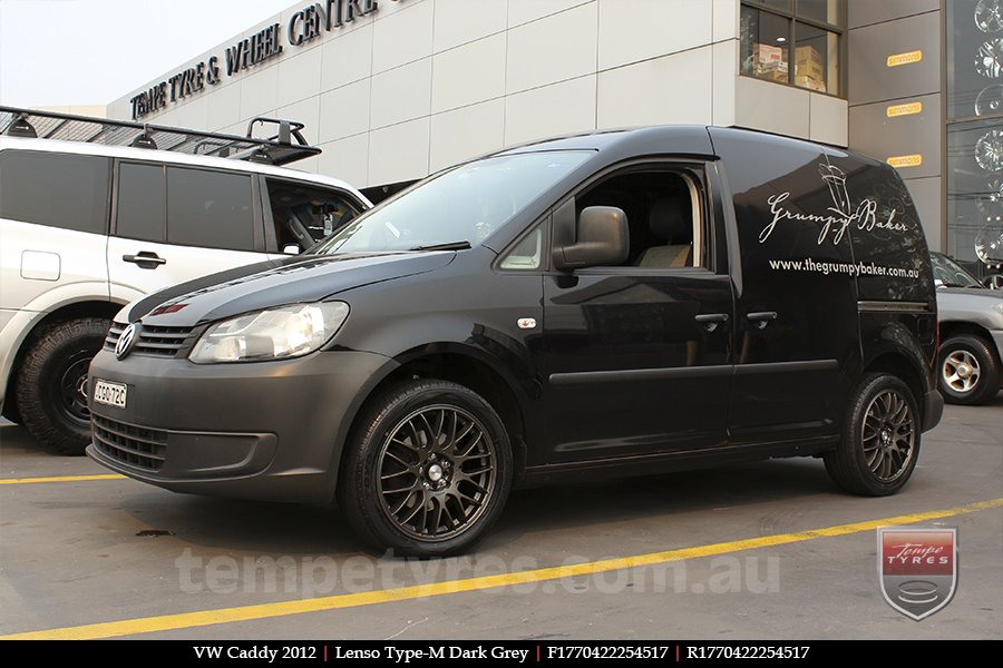 17x7.0 Lenso Type-M - DG on VW CADDY