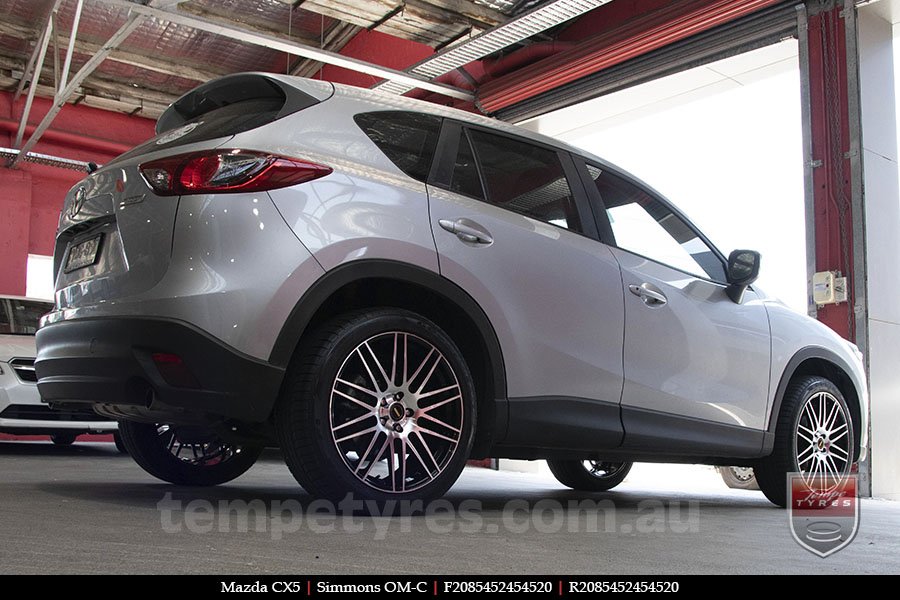 20x8.5 20x10 Simmons OM-C BM on MAZDA CX5