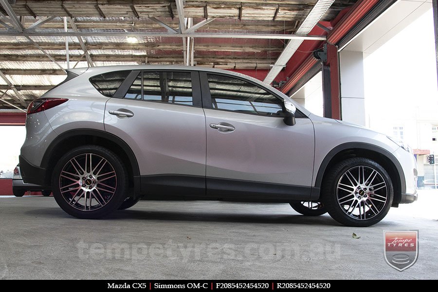 20x8.5 20x10 Simmons OM-C BM on MAZDA CX5