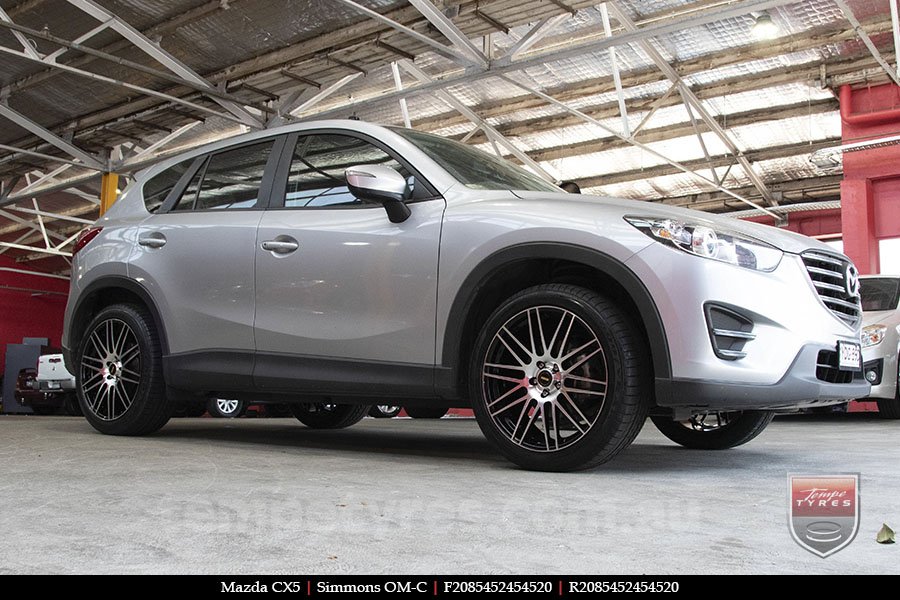 20x8.5 20x10 Simmons OM-C BM on MAZDA CX5