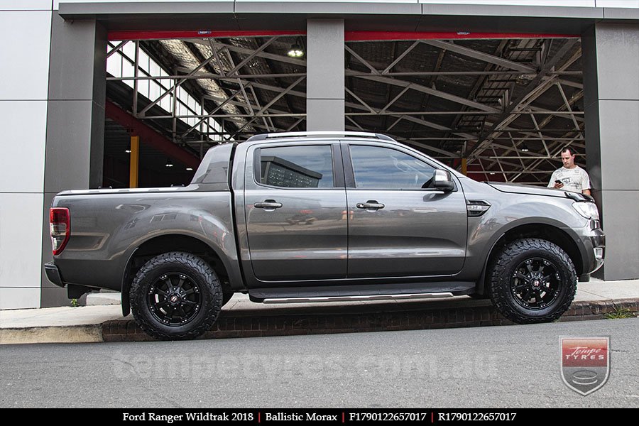 17x9.0 Ballistic Morax on FORD RANGER WILDTRAK