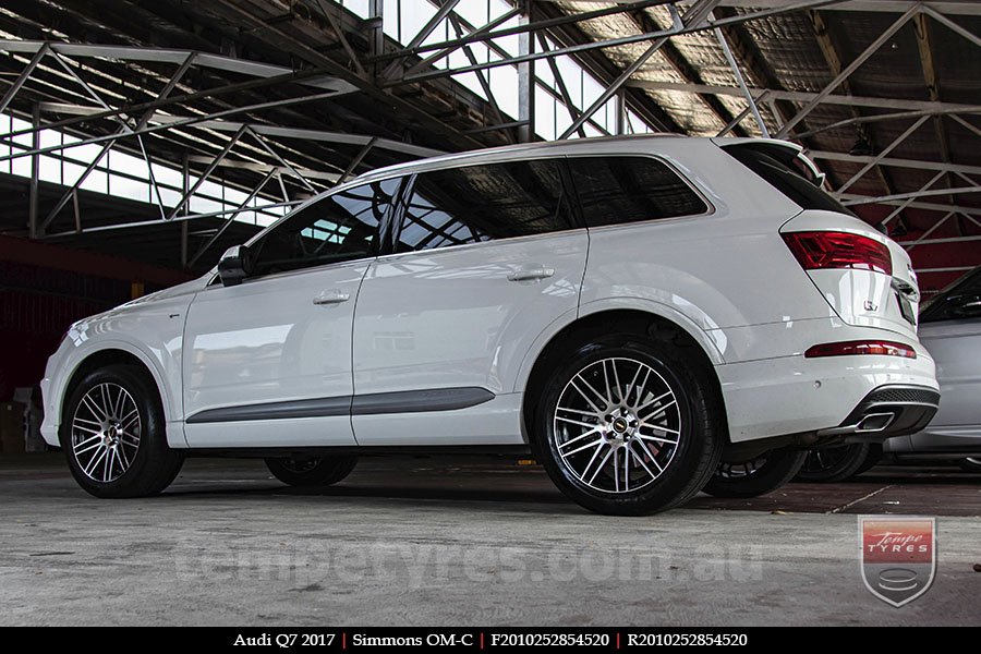 20x8.5 20x10 Simmons OM-C BM on AUDI Q7