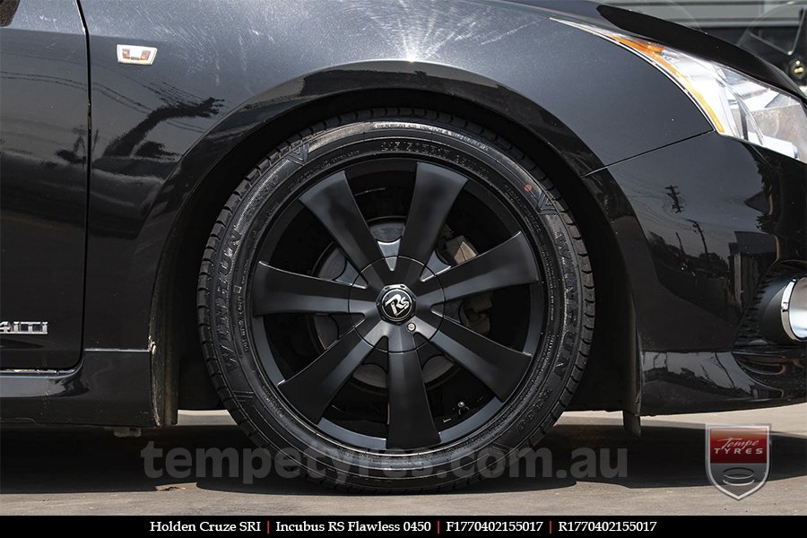 17x7.0 Incubus RS Flawless 0450 on HOLDEN CRUZE