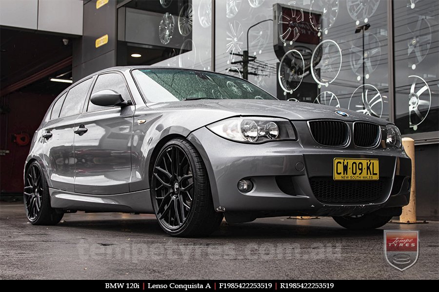 19x8.5 19x9.5 Lenso Conquista A CQA MK  on BMW 1 SERIES