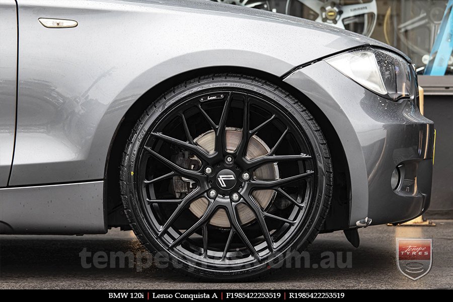 19x8.5 19x9.5 Lenso Conquista A CQA MK  on BMW 1 SERIES