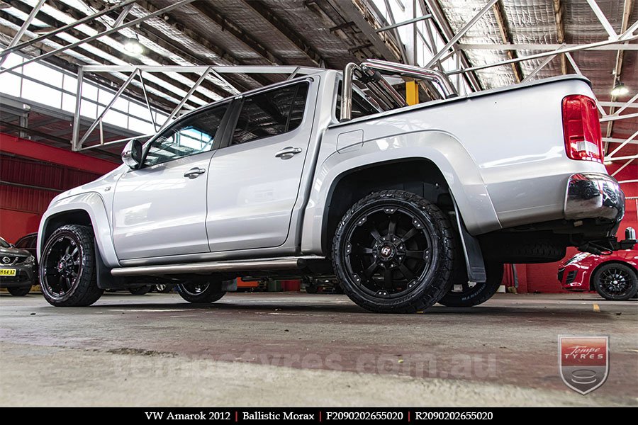 20x9.0 Ballistic Morax on VW AMAROK