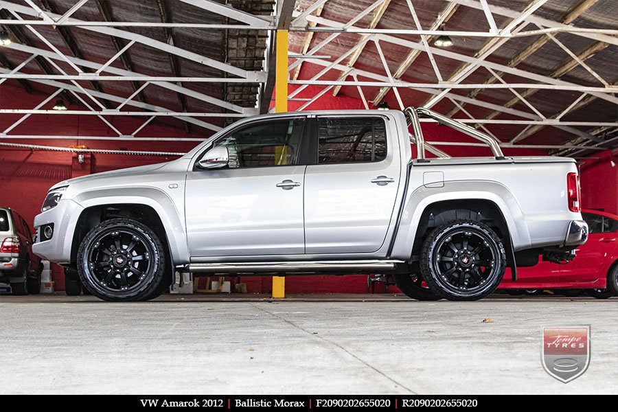 20x9.0 Ballistic Morax on VW AMAROK