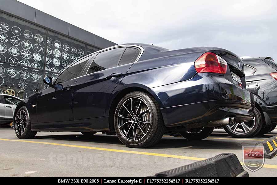 17x7.5 Lenso Eurostyle E ESE on BMW 3 SERIES