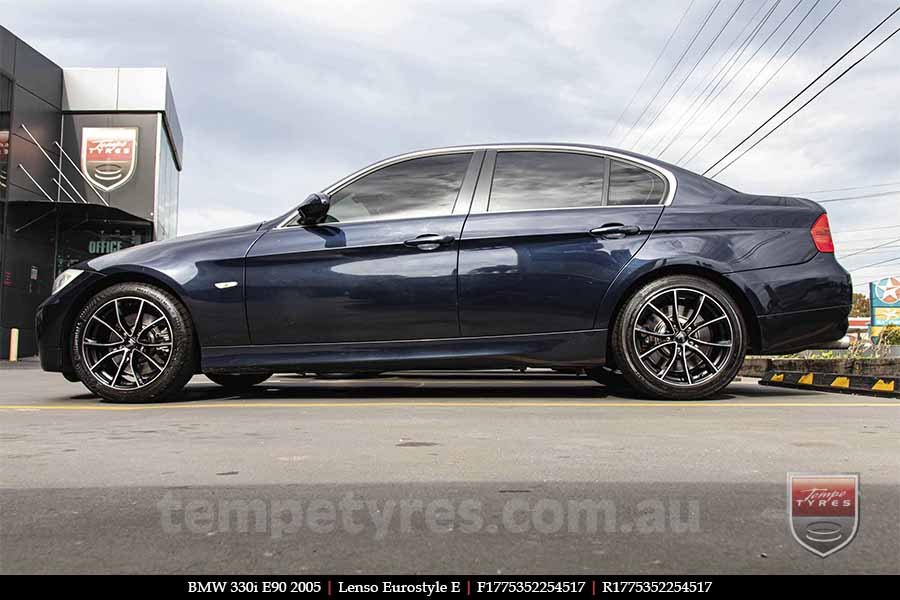 17x7.5 Lenso Eurostyle E ESE on BMW 3 SERIES