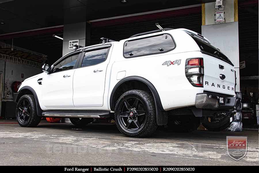 20x9.0 Ballistic Crush on FORD RANGER