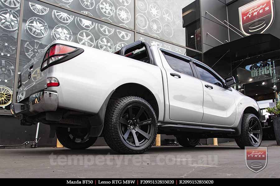 20x9.5 Lenso RTG MBW on MAZDA BT50