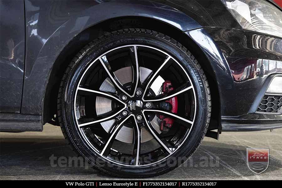 17x7.5 Lenso Eurostyle E ESE on VW POLO