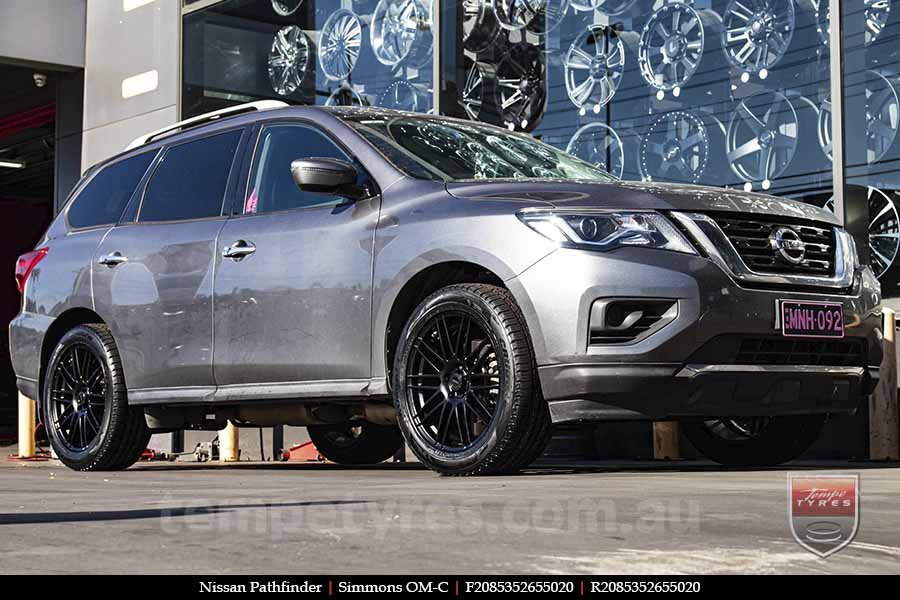 20x8.5 20x10 Simmons OM-C FB on NISSAN PATHFINDER