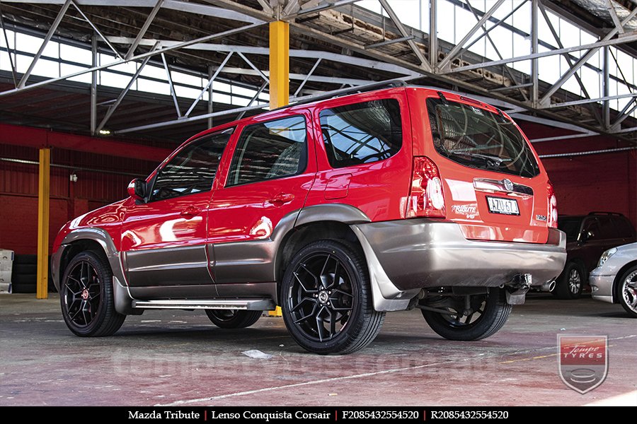 20x8.5 Lenso Conquista Corsair CQC on MAZDA TRIBUTE