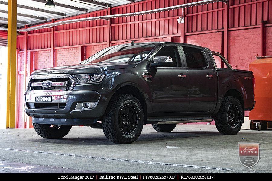 17x8.0 Ballistic BWL Steel on FORD RANGER 