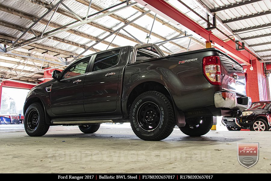 17x8.0 Ballistic BWL Steel on FORD RANGER 