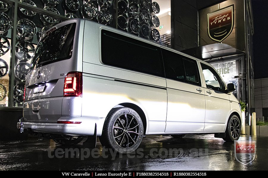 18x8.0 Lenso Eurostyle E ESE on VW CARAVELLE