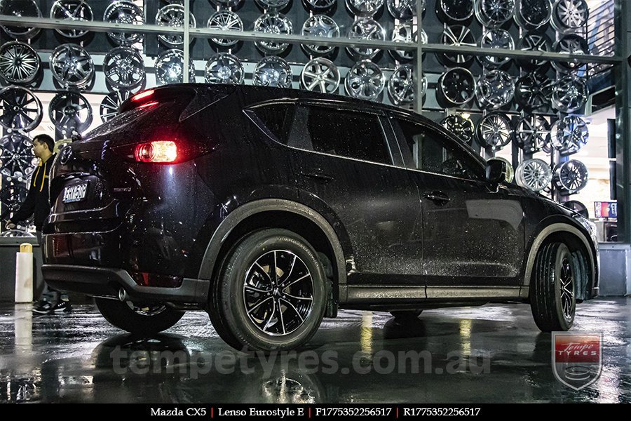 17x7.5 Lenso Eurostyle E ESE on MAZDA CX5