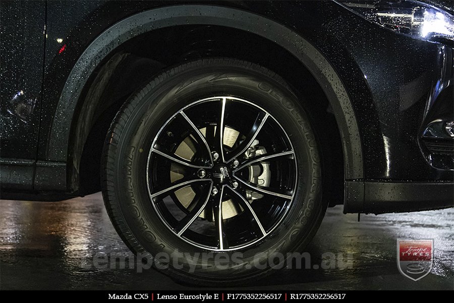 17x7.5 Lenso Eurostyle E ESE on MAZDA CX5