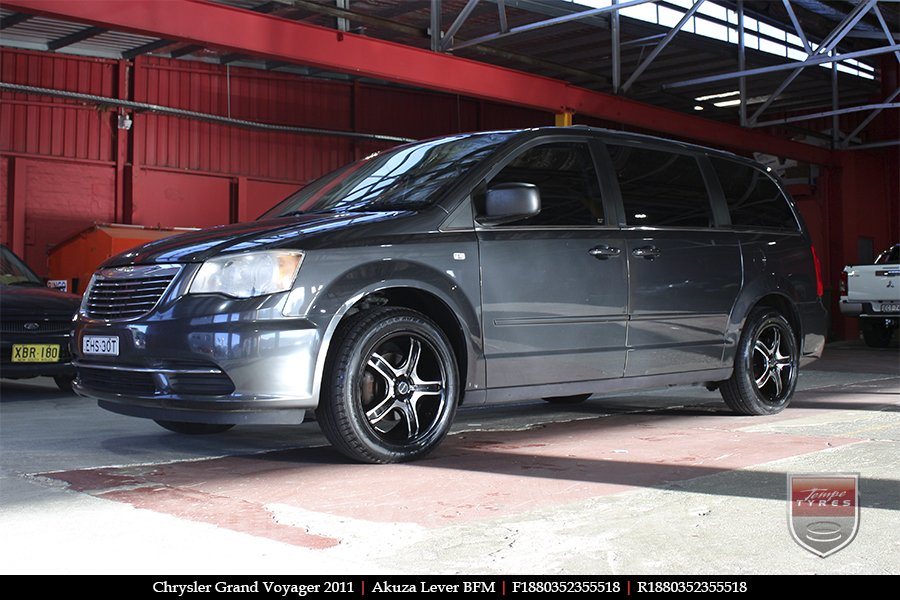 18x8.0 Akuza Lever BFM on CHRYSLER GRAND VOYAGER