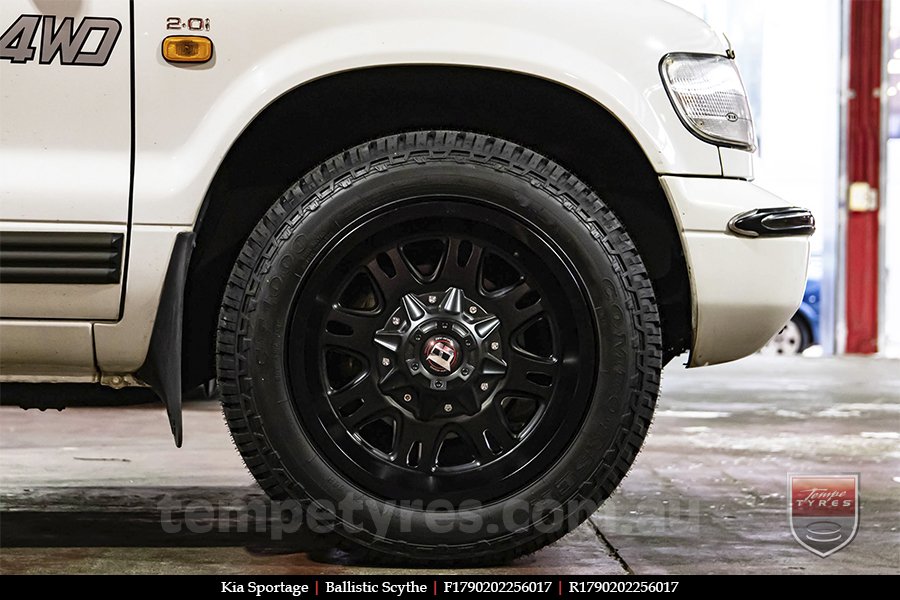 17x9.0 Ballistic Scythe on KIA SPORTAGE