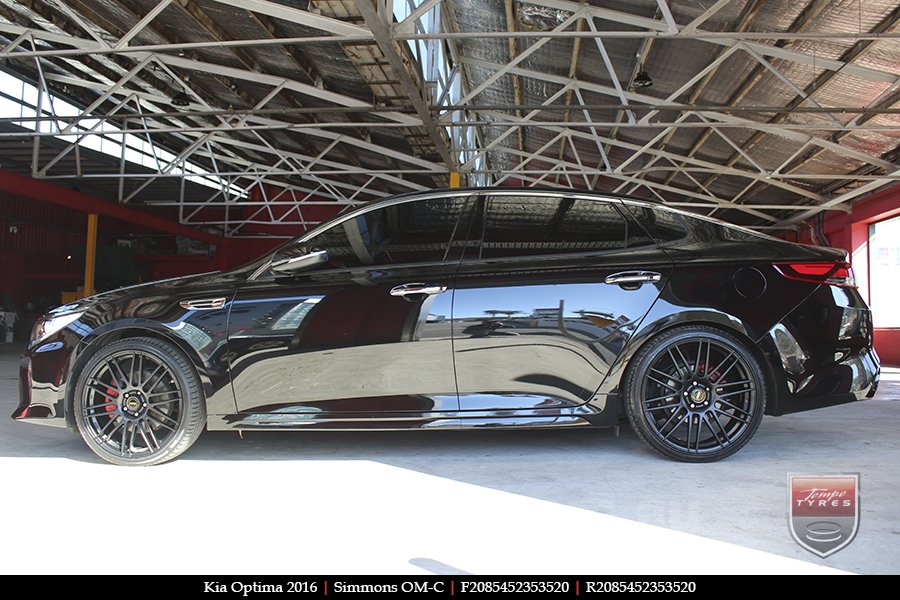 20x8.5 20x10 Simmons OM-C FB on KIA OPTIMA