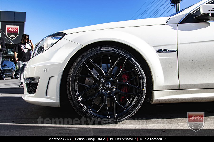 19x8.5 19x9.5 Lenso Conquista A CQA MK  on MERCEDES C-Class