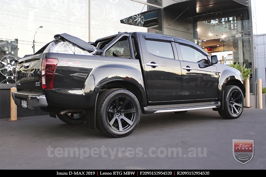 20x9.5 Lenso RTG MBW on ISUZU D-MAX 