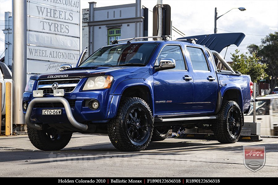 18x9.0 Ballistic Morax on HOLDEN COLORADO