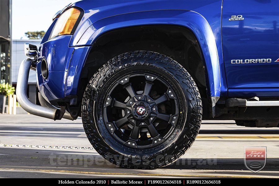 18x9.0 Ballistic Morax on HOLDEN COLORADO