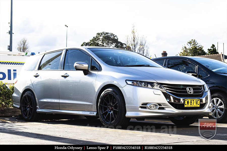 18x8.5 Lenso Spec F MB on HONDA ODYSSEY