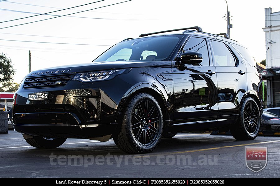 20x8.5 20x10 Simmons OM-C FB on LAND ROVER DISCOVERY