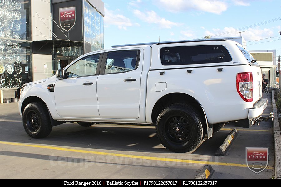 17x9.0 Ballistic Scythe on FORD RANGER