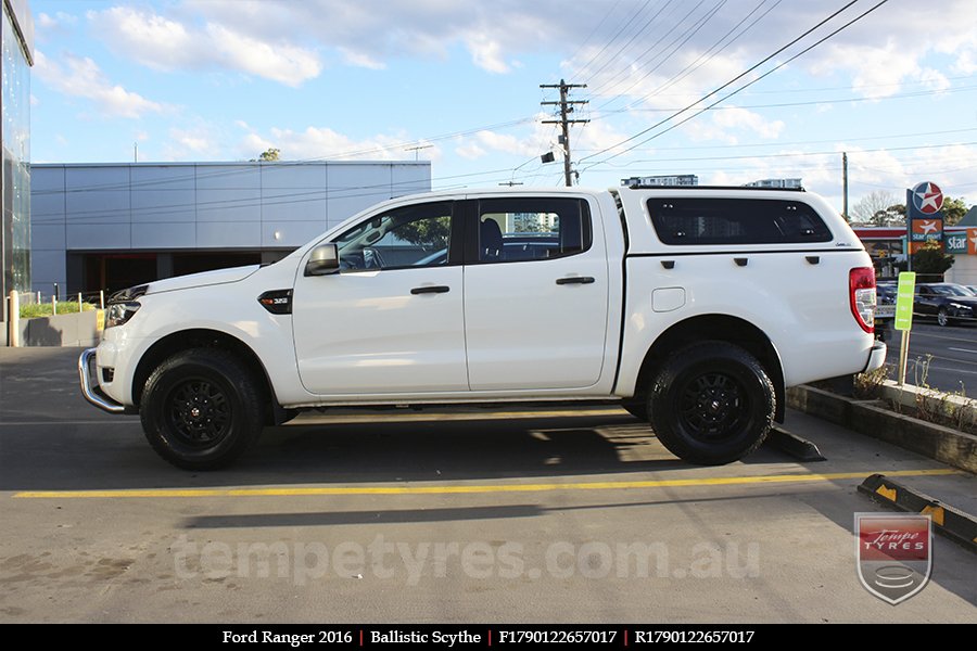 17x9.0 Ballistic Scythe on FORD RANGER