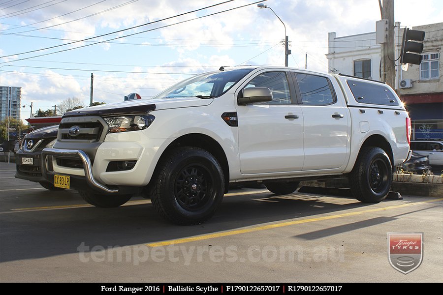 17x9.0 Ballistic Scythe on FORD RANGER
