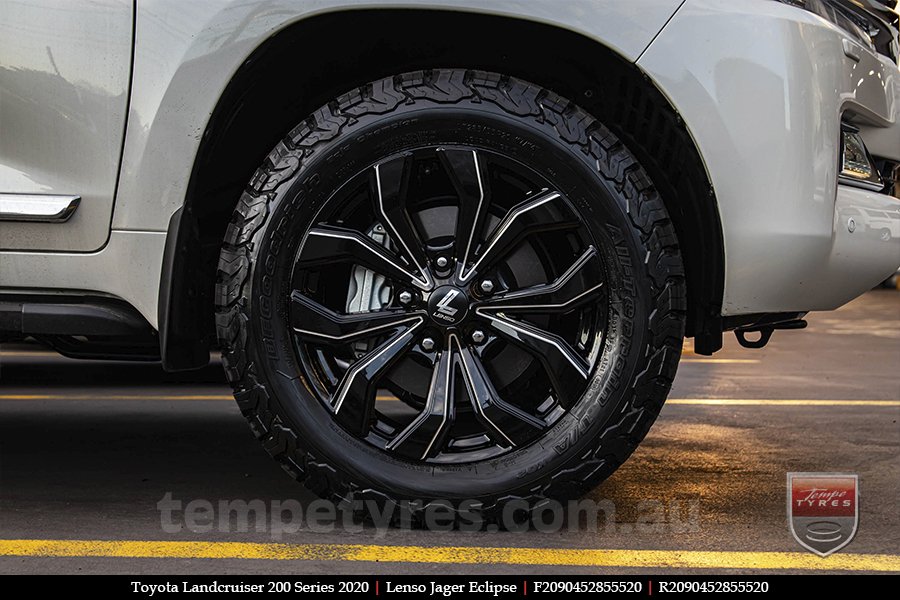 20x9.0 Lenso Jager Eclipse on TOYOTA LANDCRUISER 200 SERIES