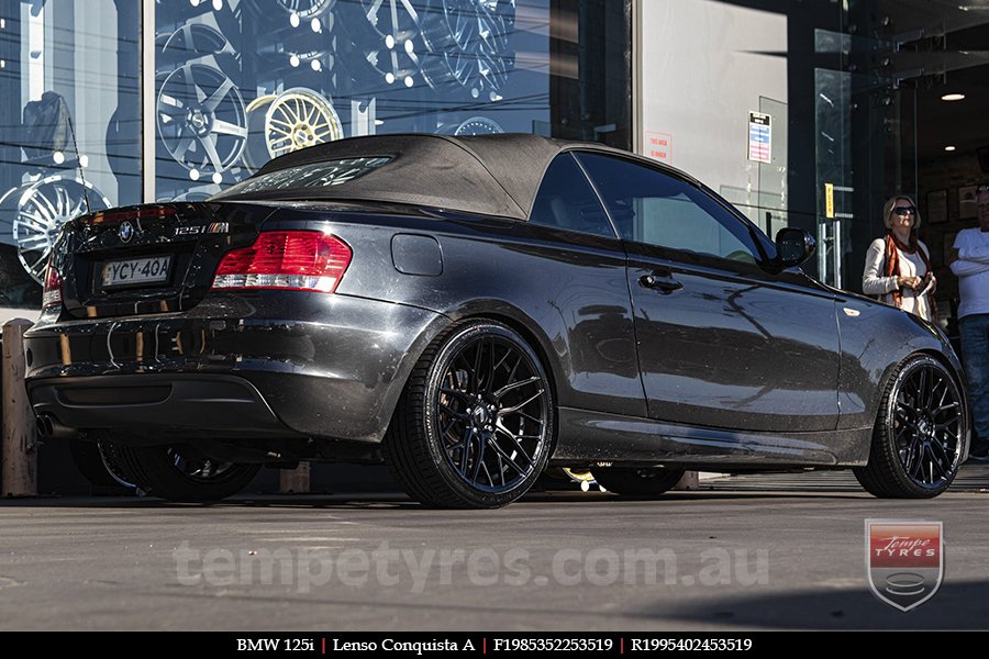 19x8.5 19x9.5 Lenso Conquista A CQA MK  on BMW 1 SERIES