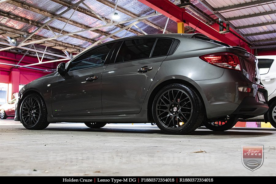 18x8.0 Lenso Type-M DG on HOLDEN CRUZE