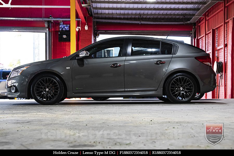 18x8.0 Lenso Type-M DG on HOLDEN CRUZE