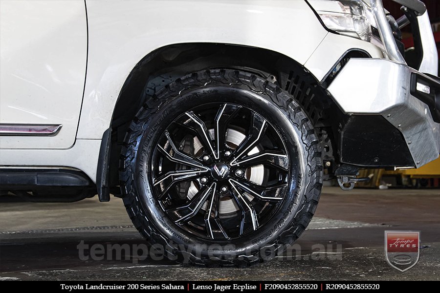 20x9.0 Lenso Jager Eclipse on TOYOTA LANDCRUISER 200 SERIES