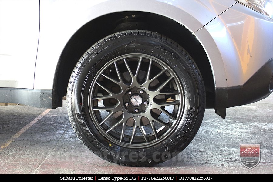 17x7.0 Lenso Type-M - DG on SUBARU FORESTER