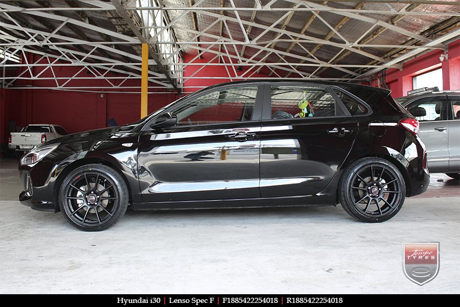 18x8.5 Lenso Spec F MB on HYUNDAI i30