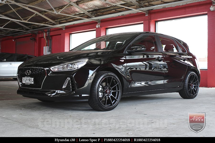 18x8.5 Lenso Spec F MB on HYUNDAI i30