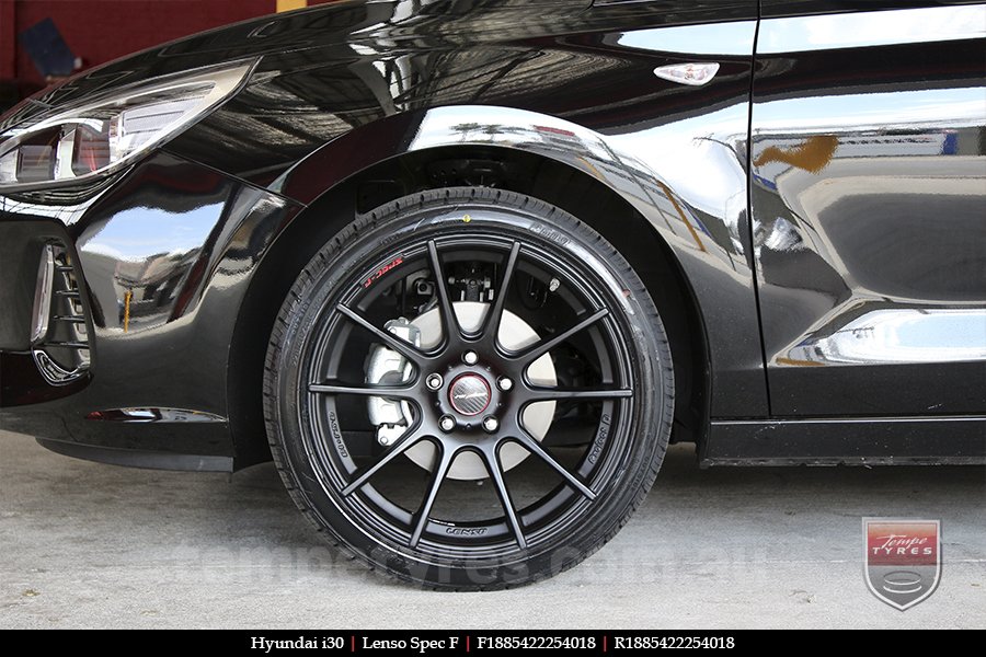 18x8.5 Lenso Spec F MB on HYUNDAI i30