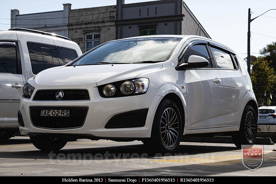 15x6.5 Samurai Dojo on HOLDEN BARINA