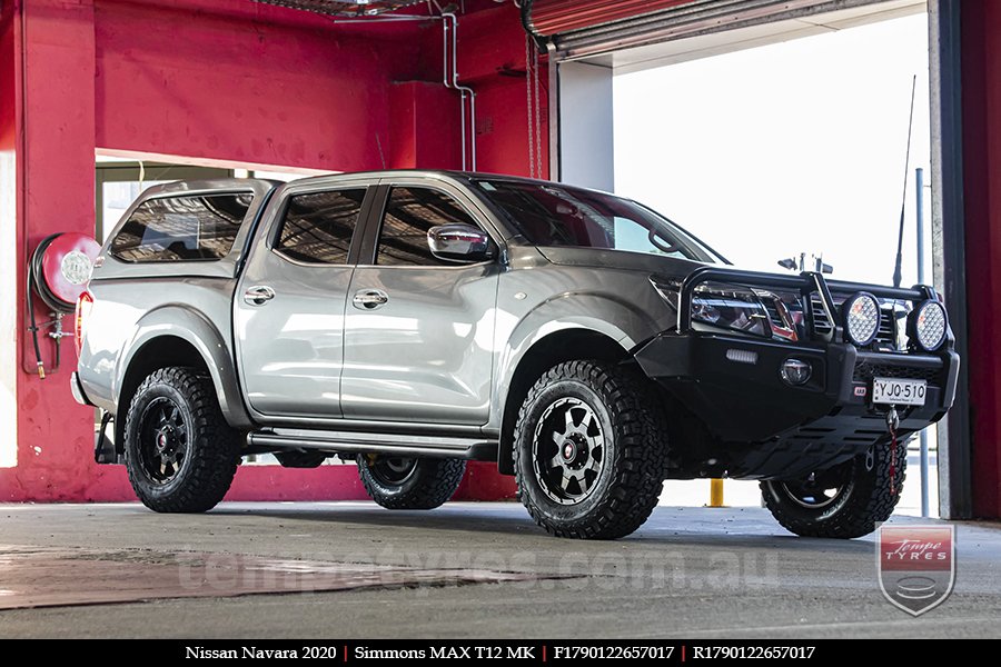 17x9.0 Simmons MAX T12 MK on NISSAN NAVARA