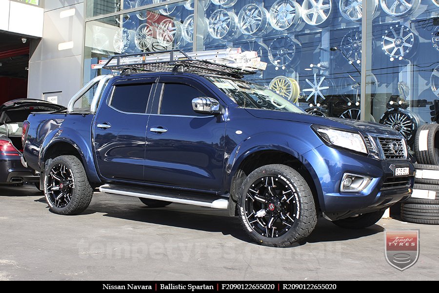 20x9.0 Ballistic Spartan on NISSAN NAVARA