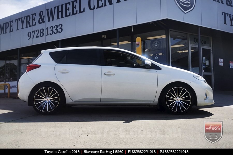 18x8.5 Starcorp Racing LS560 on TOYOTA COROLLA